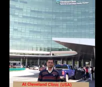 Dr. Pratik shah at USA