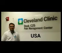 Dr. Pratik shah at Cleveland clinic usa